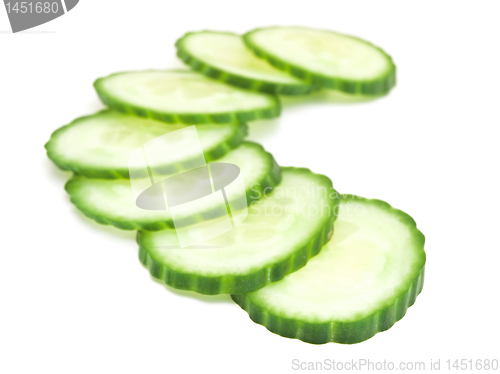 Image of cucumber slices 