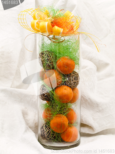 Image of mandarines decoration