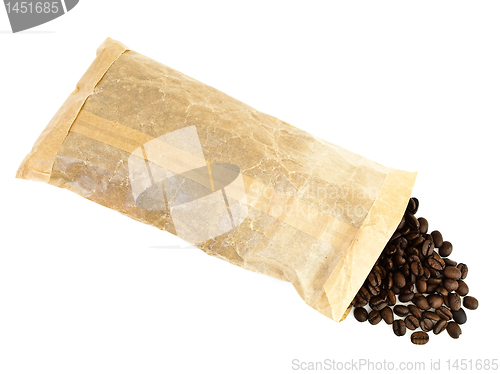 Image of coffee beans in pack