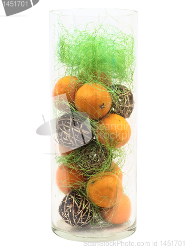 Image of mandarines decoration