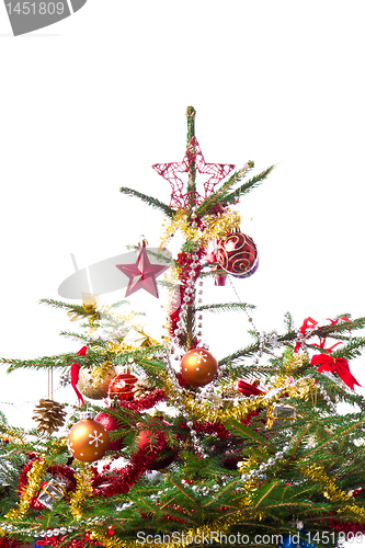 Image of decorated christmas tree