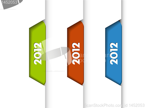 Image of Vector 2012 Labels / Tabs