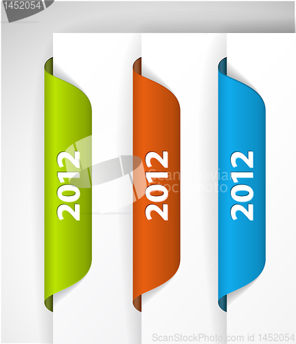 Image of Vector 2012 Labels / Stickers