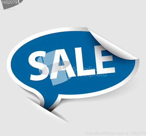 Image of Vector Sale speech bubble