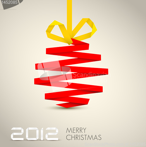 Image of Simple vector christmas decoration