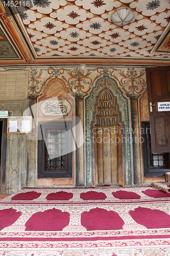 Image of Aladza painted mosque, Tetovo, Macedonia