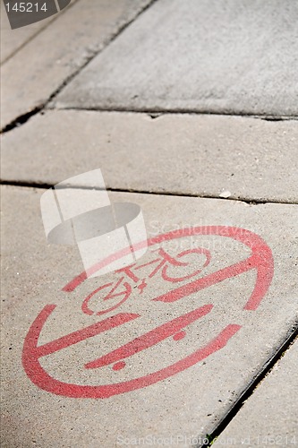 Image of no skateboarding bicycling