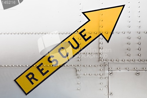 Image of rescue arrow