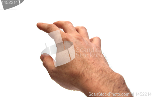 Image of isolated hand