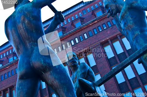 Image of Three blacksmiths