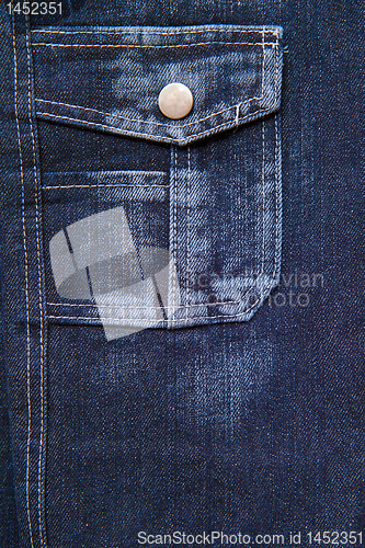 Image of jeans pocket
