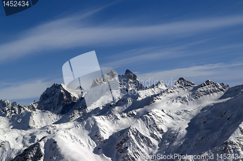 Image of High winter mountains