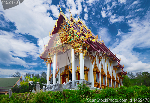 Image of An old Buddhist temple