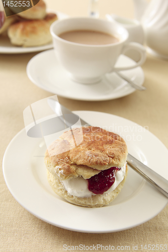 Image of English cream tea