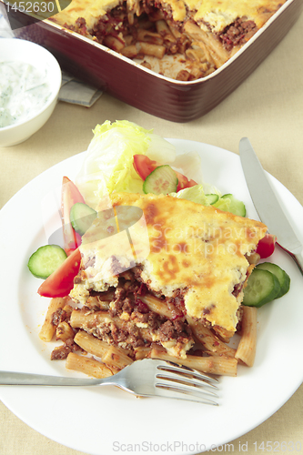 Image of Pastitsio meal vertical