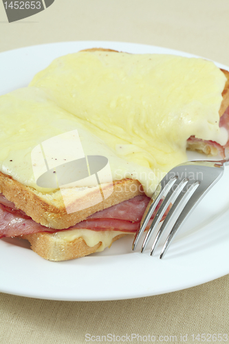 Image of Croque monsieur vertical