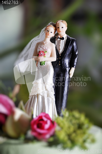 Image of Wedding Cake Figurines