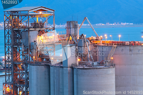 Image of Cement Plant close up