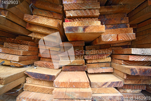 Image of Stack of lumber 
