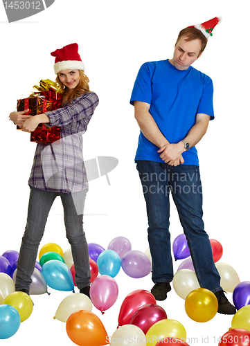 Image of Not to all give gifts for new year and Christmas