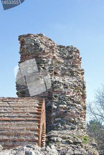 Image of Gate of the fotress wall in Hissar, Bulgaria