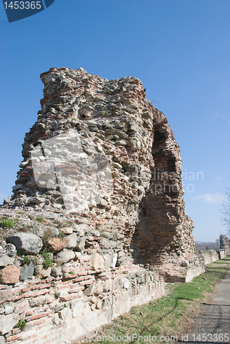 Image of Gate of the fotress wall in Hissar, Bulgaria