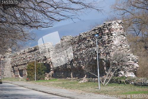 Image of Gate of the fotress wall in Hissar, Bulgaria
