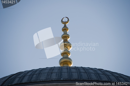 Image of Top decoration of The Blue Mosque