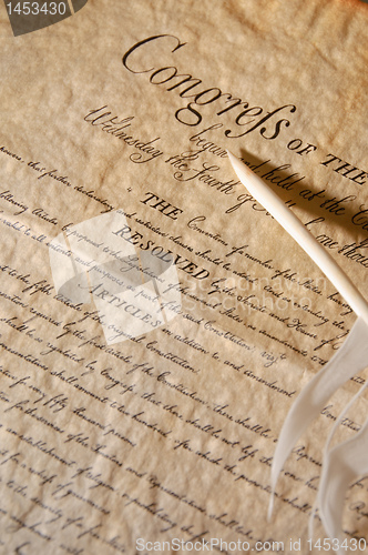 Image of Feather with the declaration