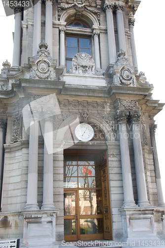 Image of The entrance of the clock Tower