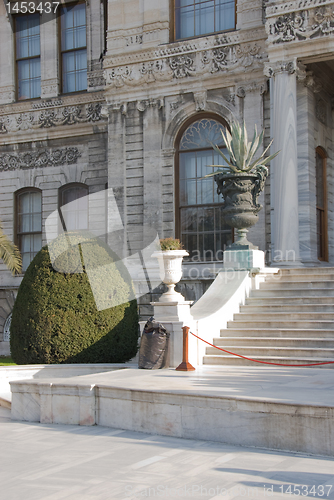 Image of Dolmabache Palace Entrance - stairs