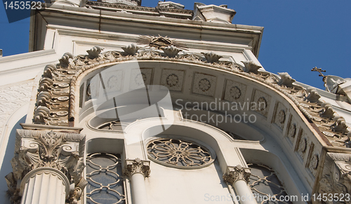 Image of Bulgarian Church St Stephen In Istanbul - Side Details