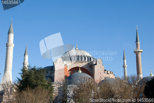 Image of Hagia Sophia Panoramic View - Turkey, Istanbul