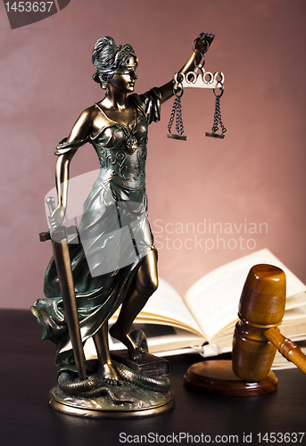 Image of Scales of Justice and Law