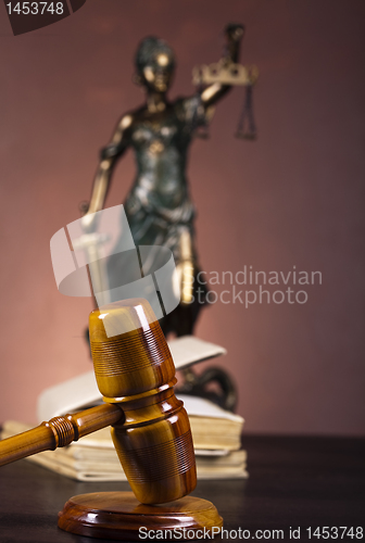 Image of Hammer and god of law 