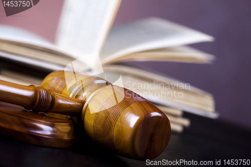 Image of Judges wooden gavel