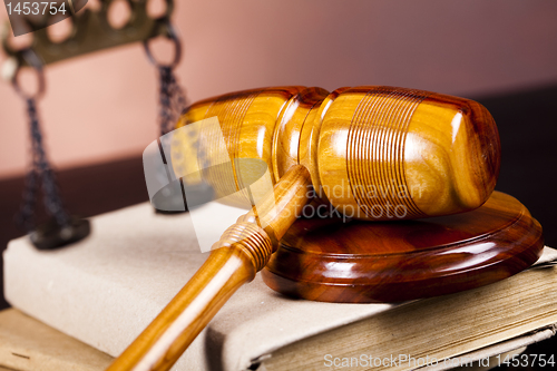 Image of Judges wooden gavel