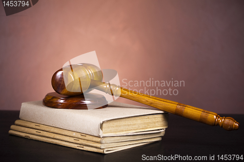 Image of Judges wooden gavel