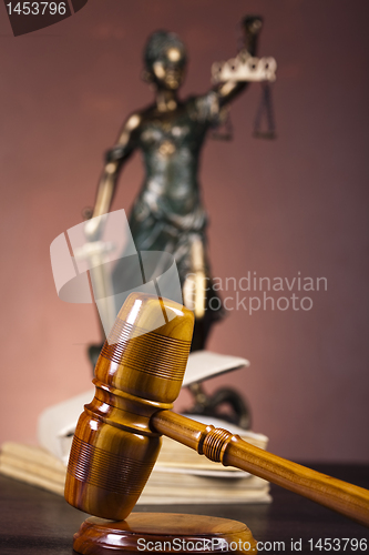 Image of Hammer and god of law 