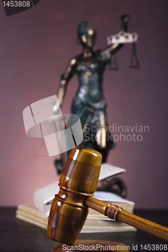 Image of Hammer and god of law 