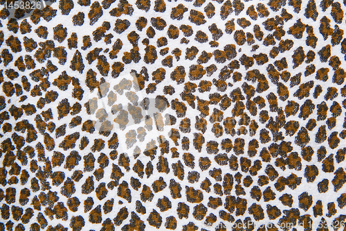 Image of texture fabric with a leopard pattern