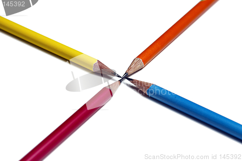 Image of Pencil crossroad