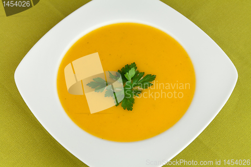 Image of Carrot soup.