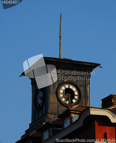 Image of Old school clock tower