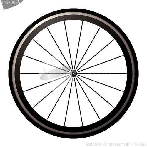 Image of Bike road wheel