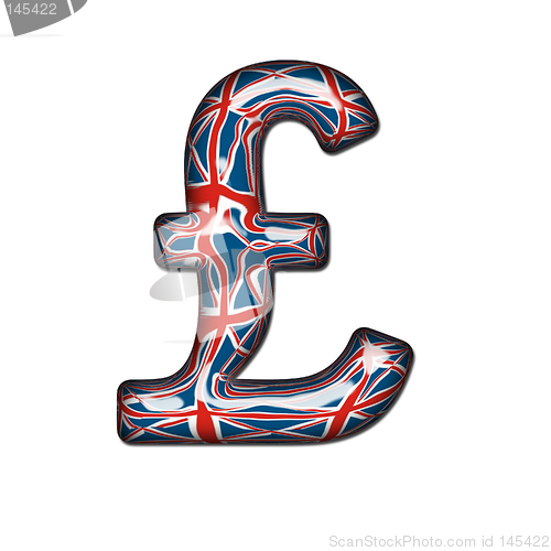 Image of Glass British Pound