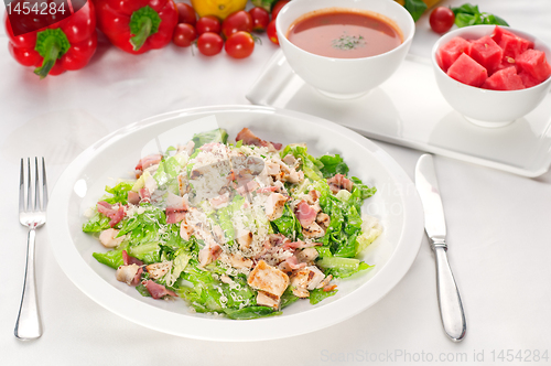 Image of fresh caesar salad