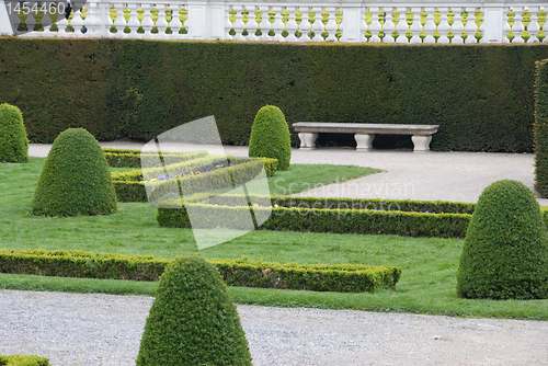 Image of Gardens of Schoenbrunn castle in vienna