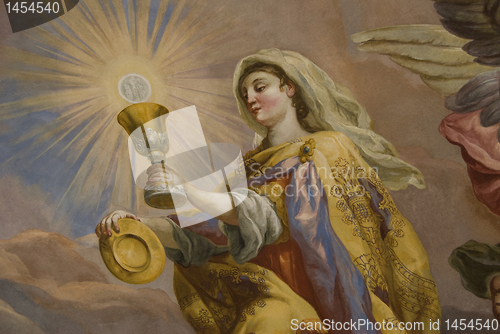 Image of Woman with light in her hands