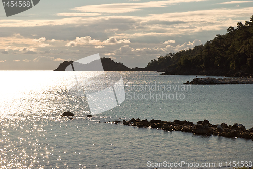 Image of Sunset in Skala Potamia 2